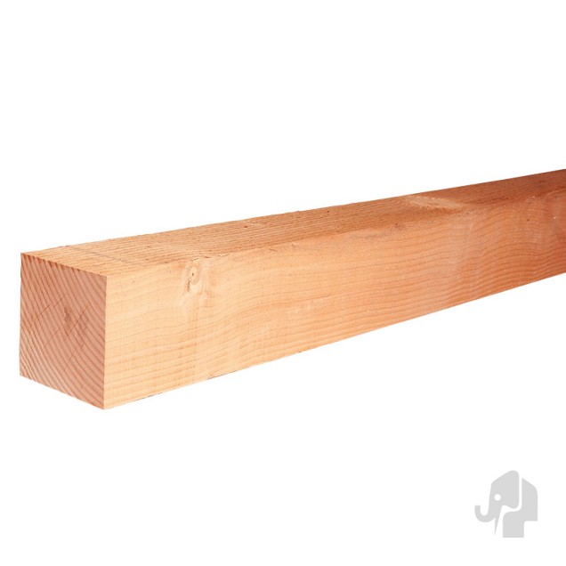Douglas PEFC paal gezaagd zonder punt 140x140x3000mm bc ~