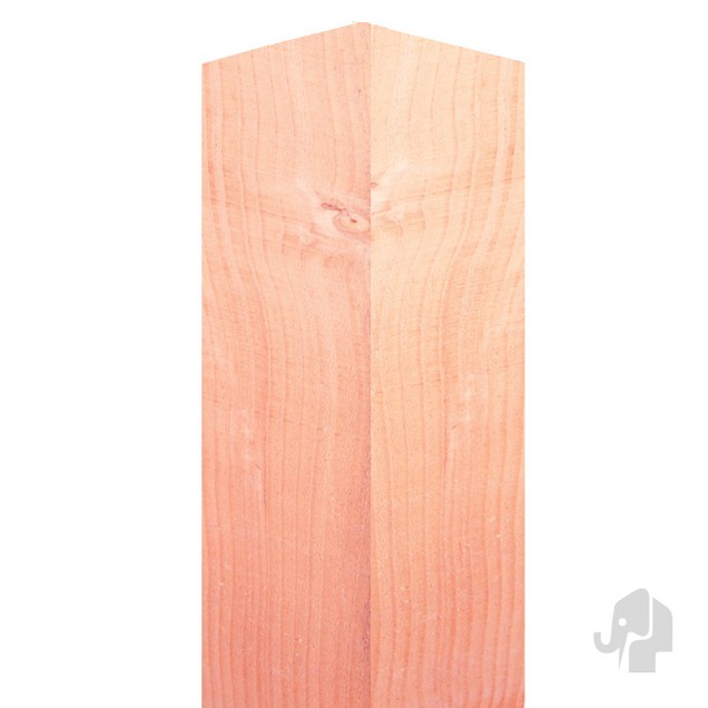 Douglas PEFC paal gezaagd zonder punt 140x140x3000mm bc ~