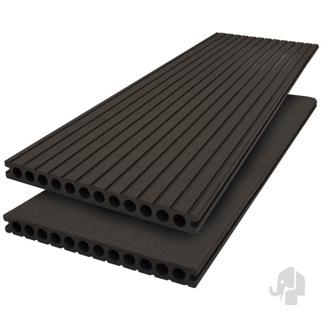 DuoWood-Lava FSC decking XWB 25x250x4000mm groef/glad bc ~
