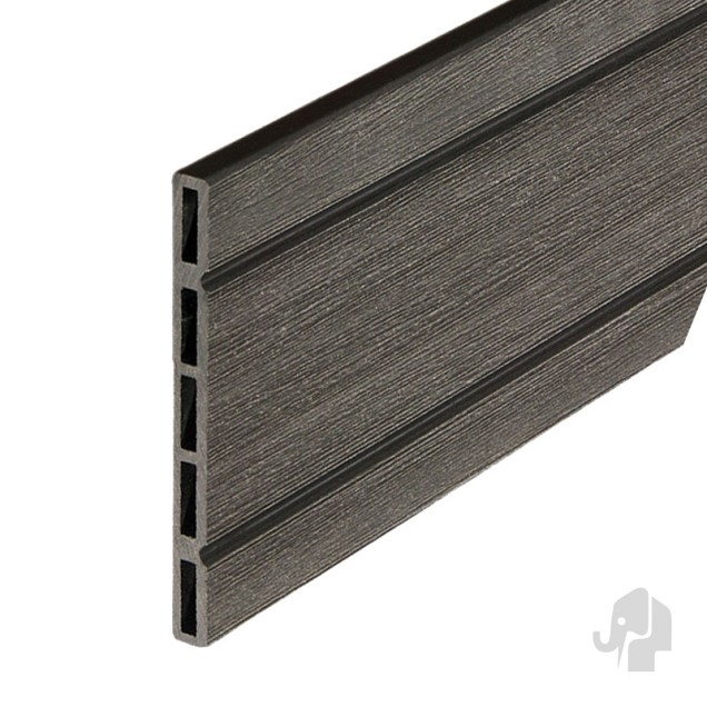 WPC-antraciet FSC schuttingplank 13x145x1800mm 4st/set bc ~