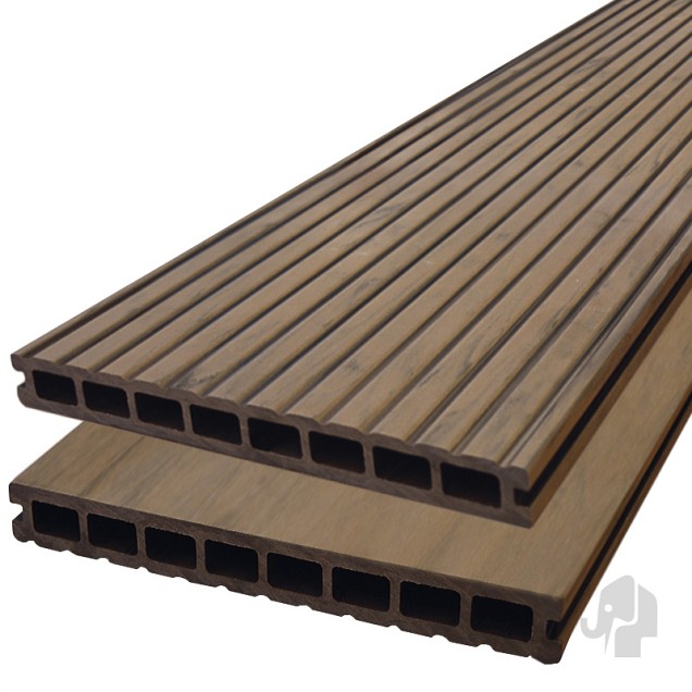 DuoWood-Douala decking XWB 25x250x4000 mm groef/glad bc~