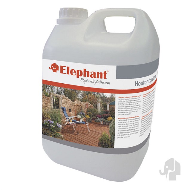 Universele reiniger voor hout en composiet 2,5 liter flacon ~