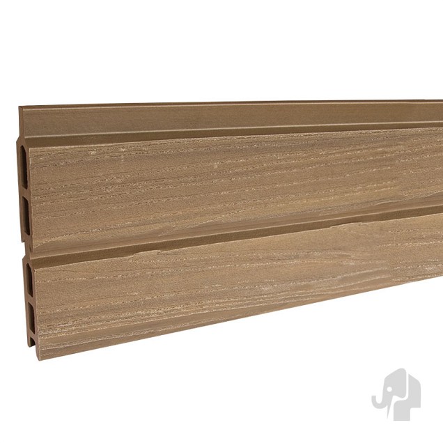 WPC-bruin FSC lamel "Modular-Rhombus Ipé 20x141x1800mm 6st/set in krimpfolie bc ~