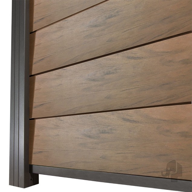 WPC-douala FSC lamel zweeds rabat 6,5/20x140(151)x1800mm 2st/set in krimpfolie bc ~