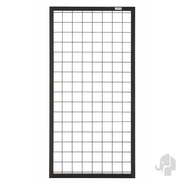 WPC-antraciet FSC draadscherm 900x1800mm [zwart] bc ~