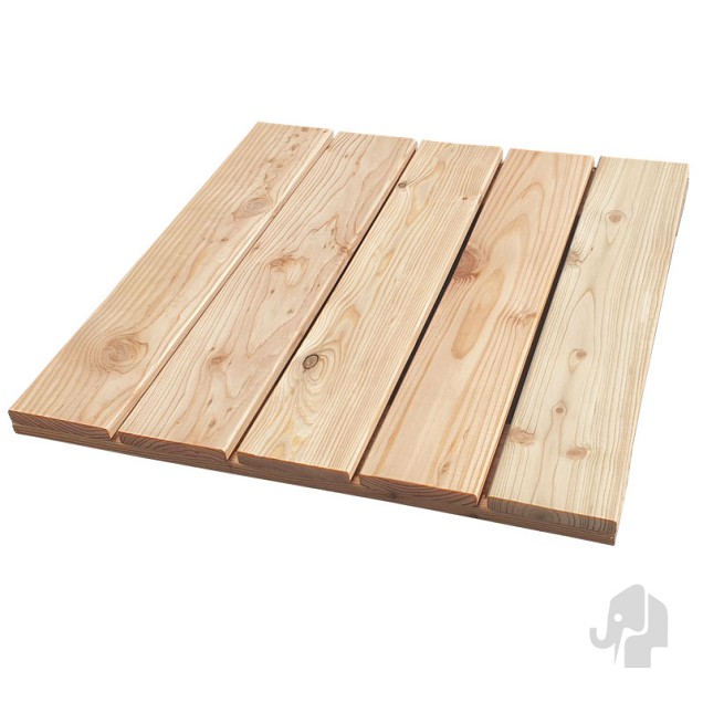 Douglas FSC tuintegel 5/2L 15mm 30x500x500mm glad RVS bc > ~