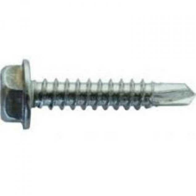 Zelfborende schroef Square Head 4,2x32 mm. brons doos á 50 st. ~