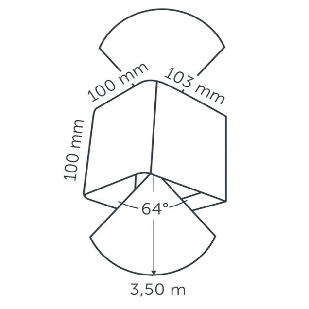 In-Lite Ace Up-Down New Corten 230V/8,5W ~