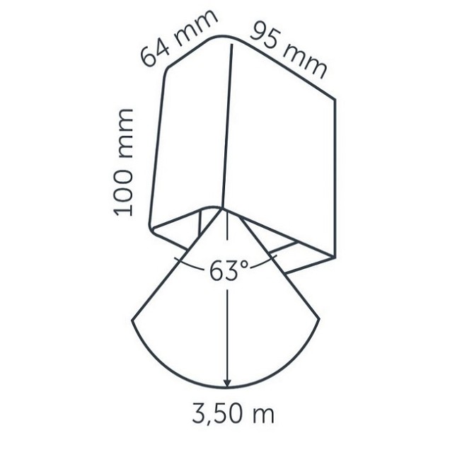 In-Lite Ace Down New Corten 12V/3W ~