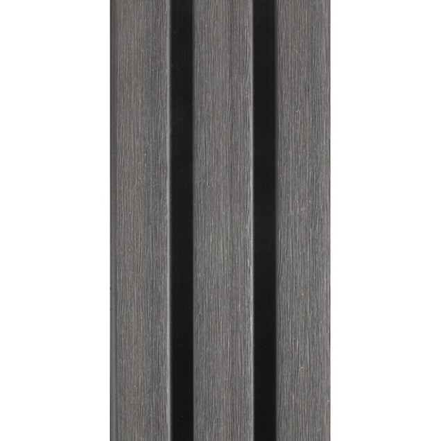 WPC WEO35 Cladding Dark Grey 3,3x17x290 cm. D Klasse (wb 14 cm.) ~