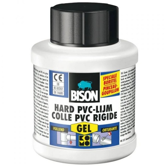 Hard PVC lijm GEL 250 ml flacon ~