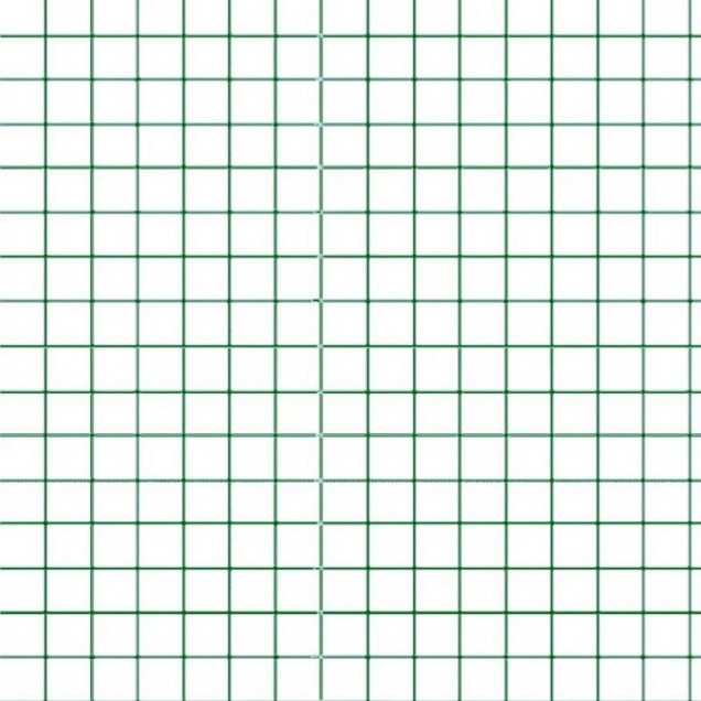 Aravis vierkant gaas Groen 100cm 13x13x0,9mm 10mtr ~