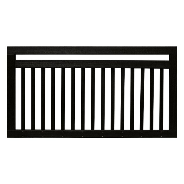 Bangkirai tuinhek "Industrieel" 15L 12mm 32x1500x800mm glad [zwart] ~