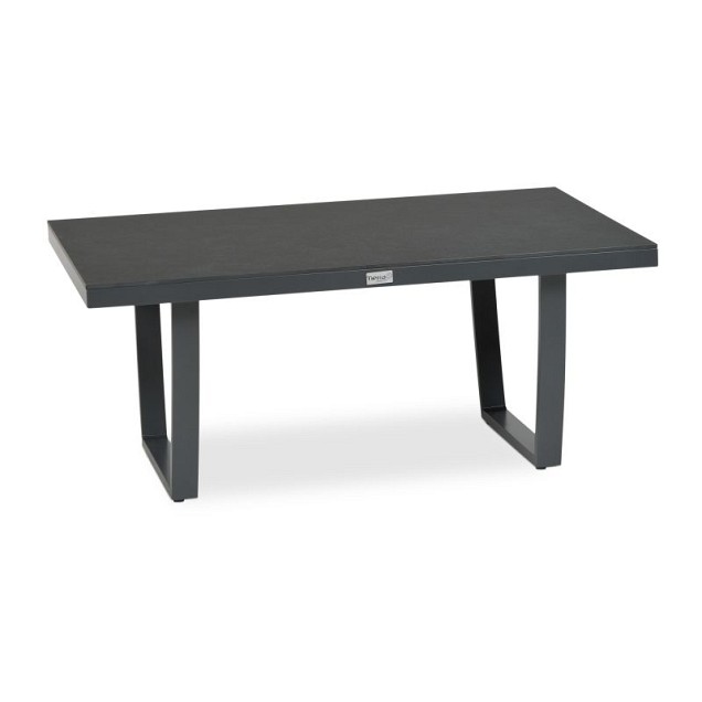 Valencia Lounge Table Trespa blad Charcoal / Trespa (105x60x45 cm) ~