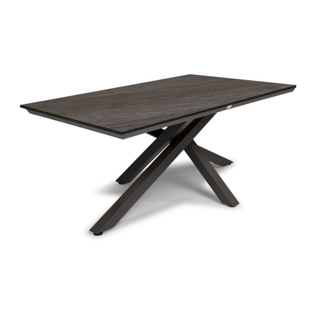 Orion Dining Table 180x100x75 cm Trespa Charcoal ~