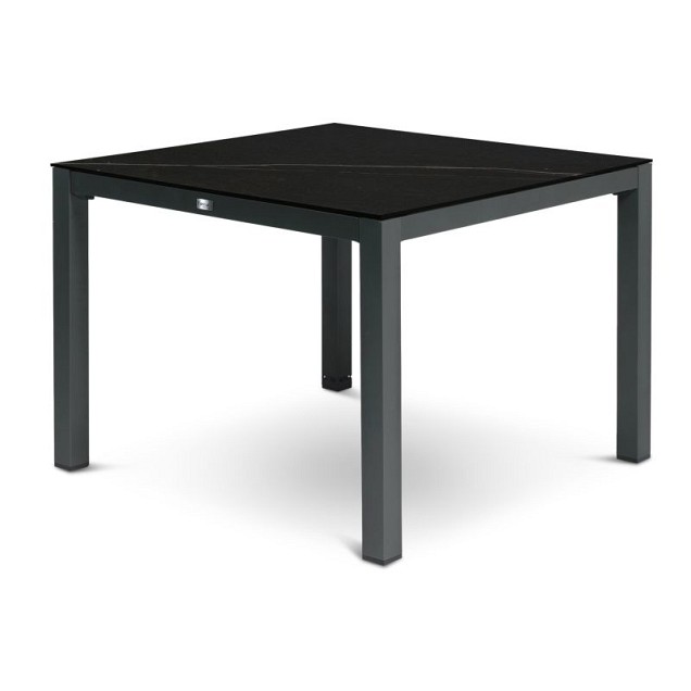 Briga Dutch Table Dekton steen Blad kleur Kelya Charcoal Frame / Kelya (80x80 cm) ~