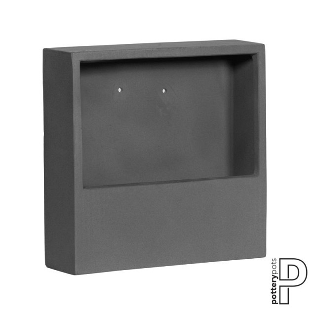 Pottery Pots plantenbak Jack wally XS, Grey 30x30x9 cm ~
