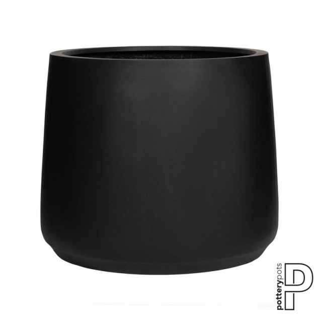 Pottery Pots plantenbak Jumbo Patt XS Black ø73x61 cm ~
