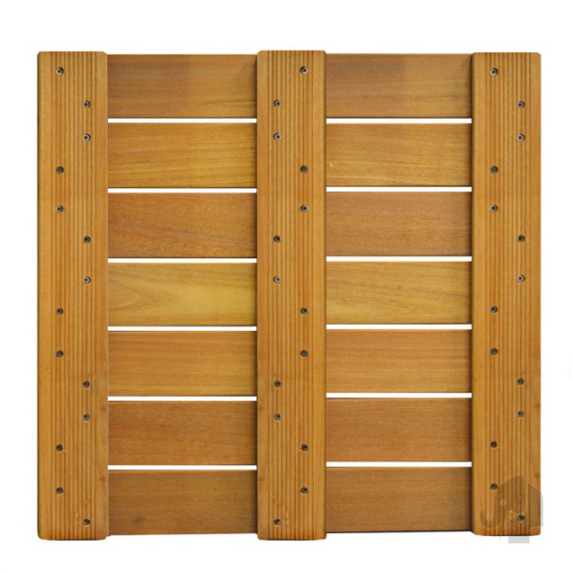 Bangkirai Tuintegel 7/3L 15mm 30X500X500 mm ~