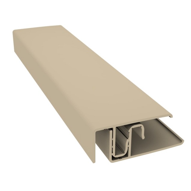 Randprofiel uit 2 delen Alu 1015 zand 300 cm. ~