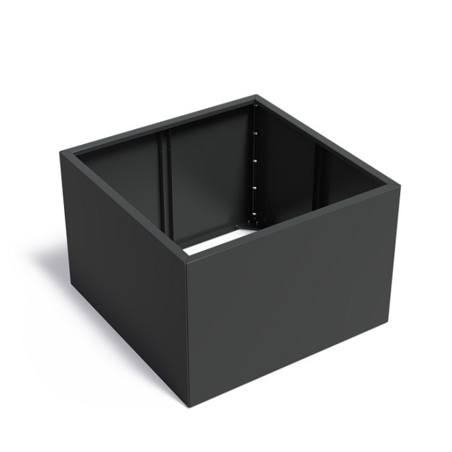 Stalen zelfbouw plantenbak