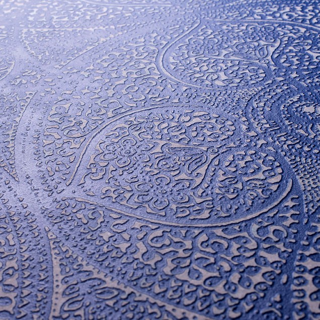 TD Decor A Doily Blu Notte ø60x2 cm. ~