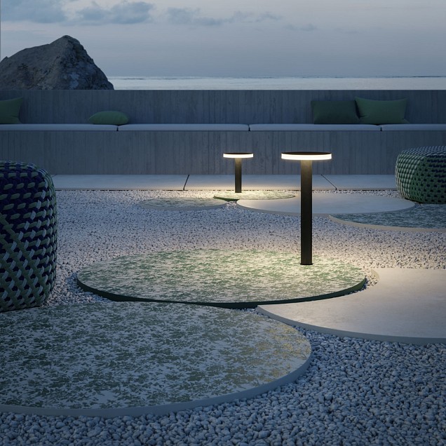 TD Decor A Foliage Verde ø60x2 cm. ~