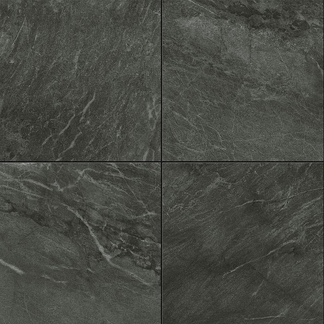Cerasun Bergamo Anthtracite 80x80x4 cm. ~