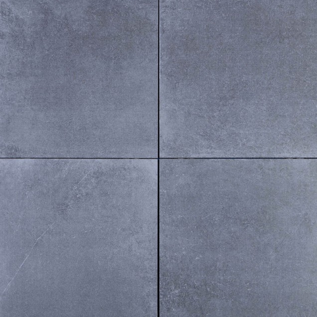 Keramische tegel Geoceramica® Roccia Carbon 60x60x4 cm. ~