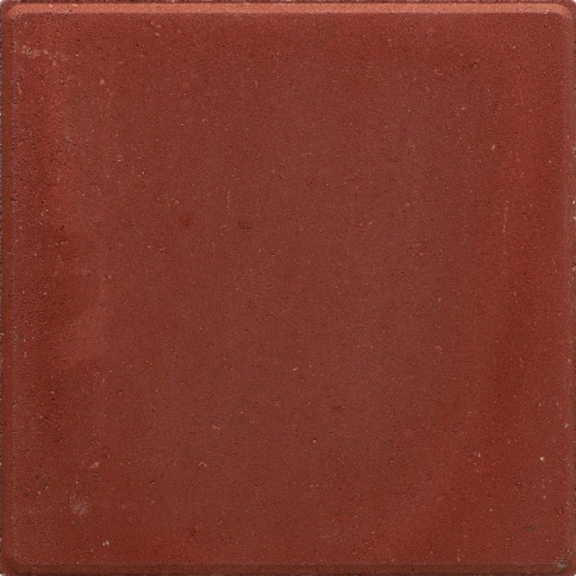 Trottoirtegel rood KF K1 60x60x6 cm. ~