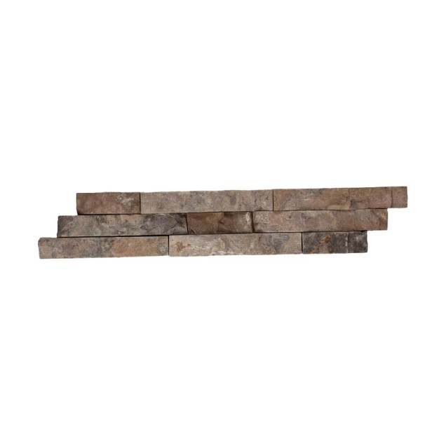 Stone panels 09 light brown 10x50 cm. ~
