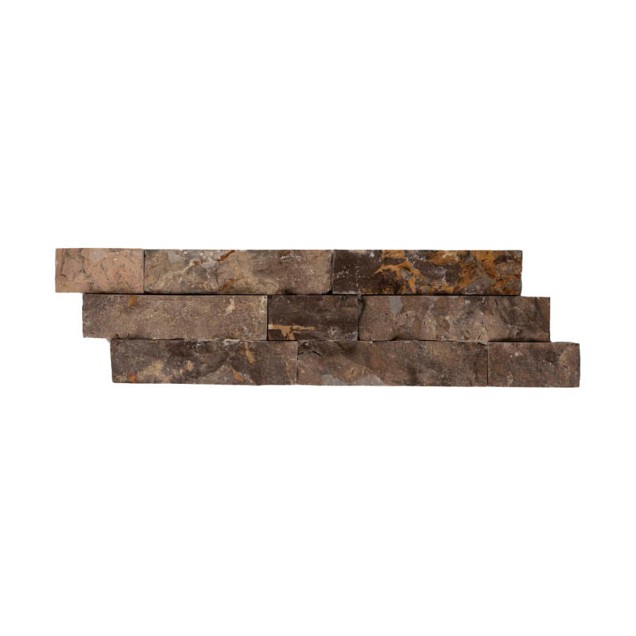 Stone panels 01 light brown 15x50 cm. ~