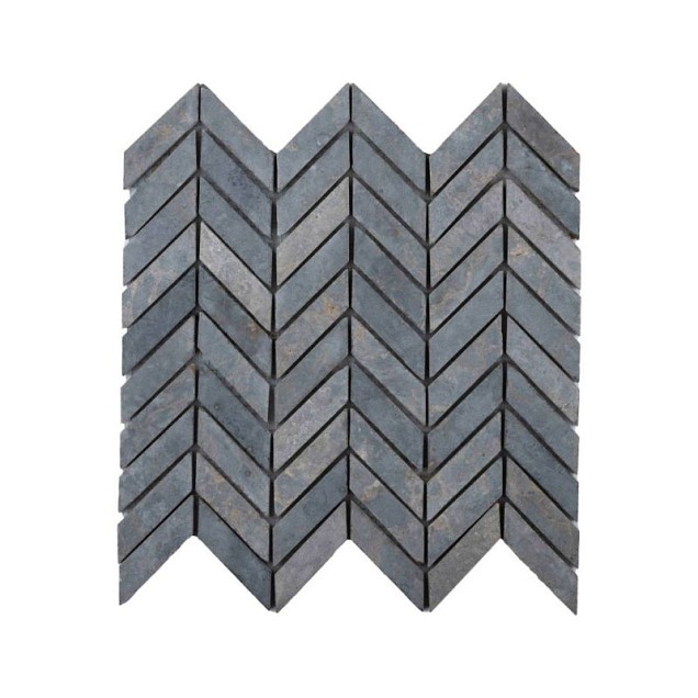 Parquet Chevron light grey 30x30 cm. ~