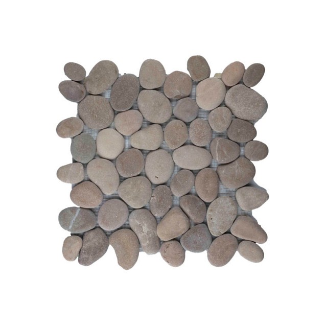 Pebble regular brown 30x30 cm. ~