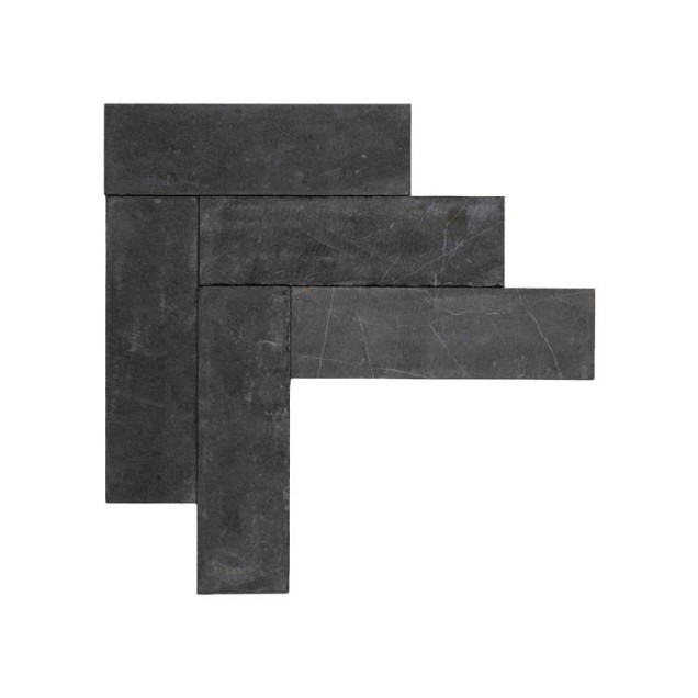Metric mosaic 6x20 grey cm. ~