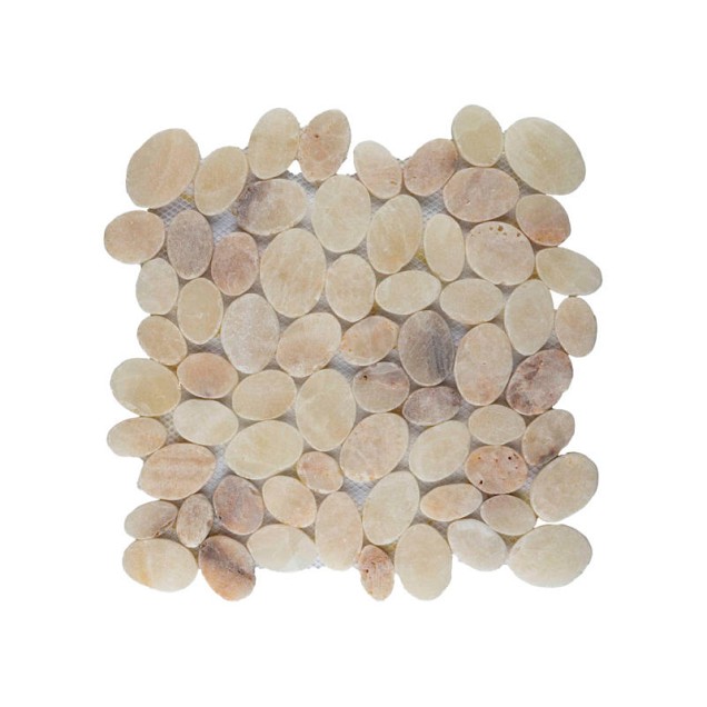 Mosaic oval onyx/sunset 30x30 cm. ~