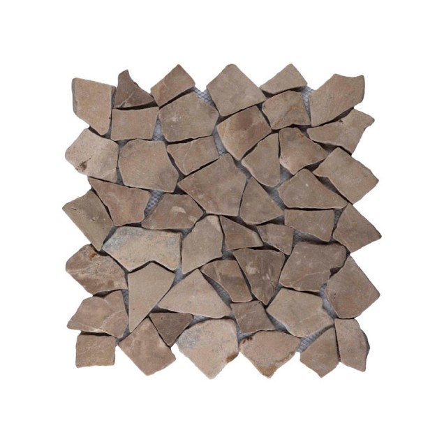 Mosaic regular light brown 30x30 cm. ~