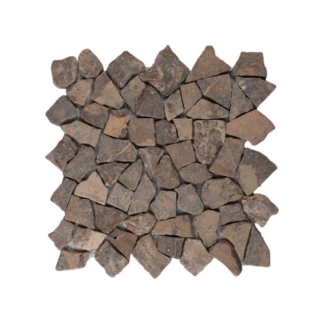 Mosaic regular cocobrown 30x30 cm. ~