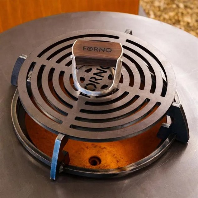 Seare grillset ø58x14 cm. Staal ~