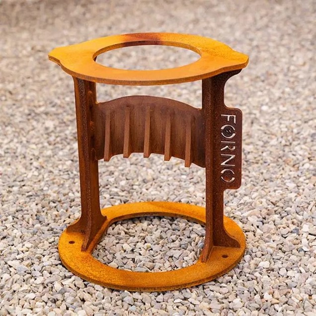 CorTen houtklover ø32,5x34 cm. ~