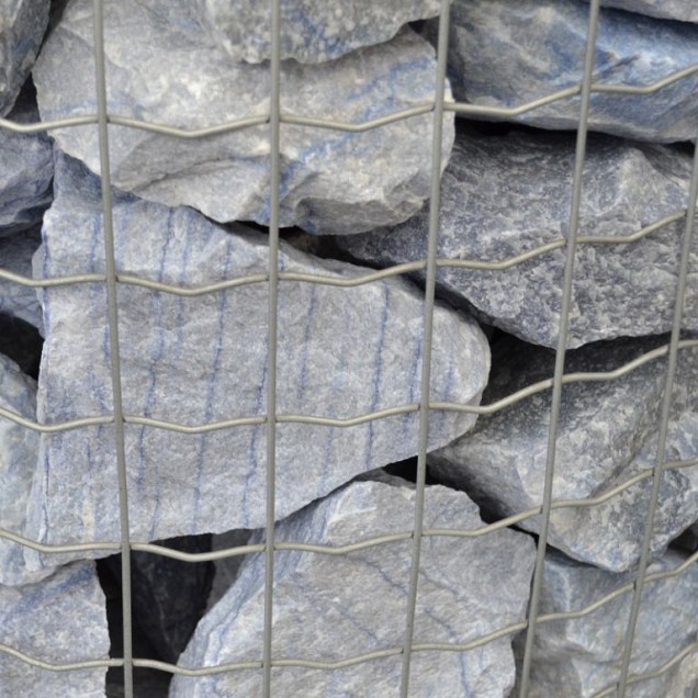 Edelsteen Blauwkwarts 0,5-5 kg (Sodatit Quartz) OP=OP