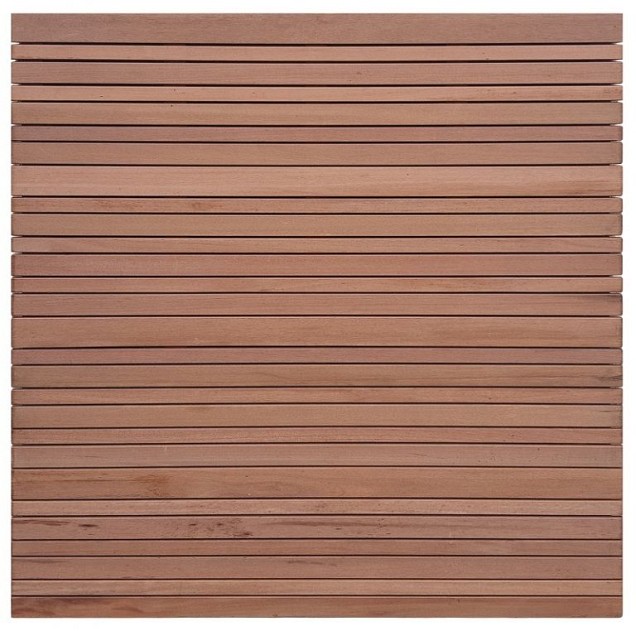 Keruing scherm 180x180 cm. 52 Rhombus variabel Premium ~