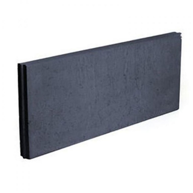 Opsluitband antraciet-zwart 100x40x6 cm. ~