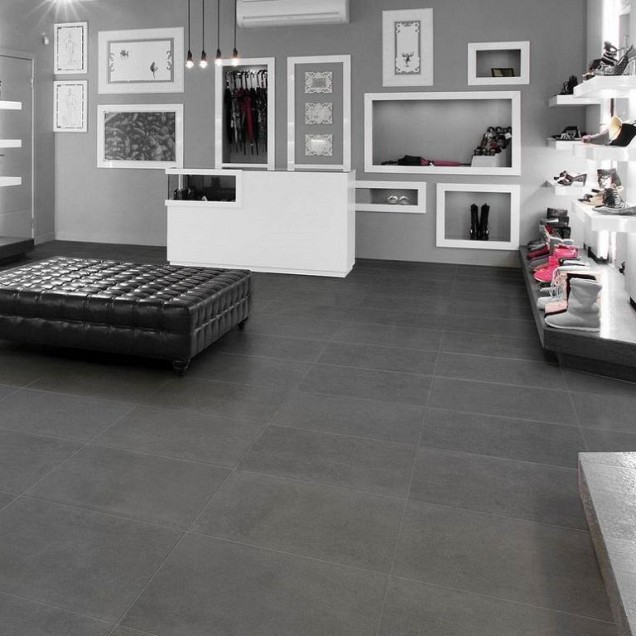 GeoCeramica® Pointer Surface Mid Grey 60x60x4 cm OP=OP