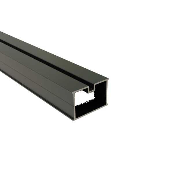 StructurAL Alu 40x60 mm. L-400 cm. RAL9005 ~