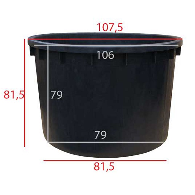 Watercontainer 104x82 cm (500 l) ~