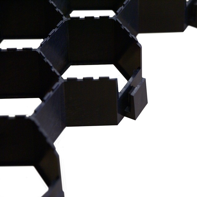 Gras/grindplaat 120 x 80 x 3,8 cm ZWART ~