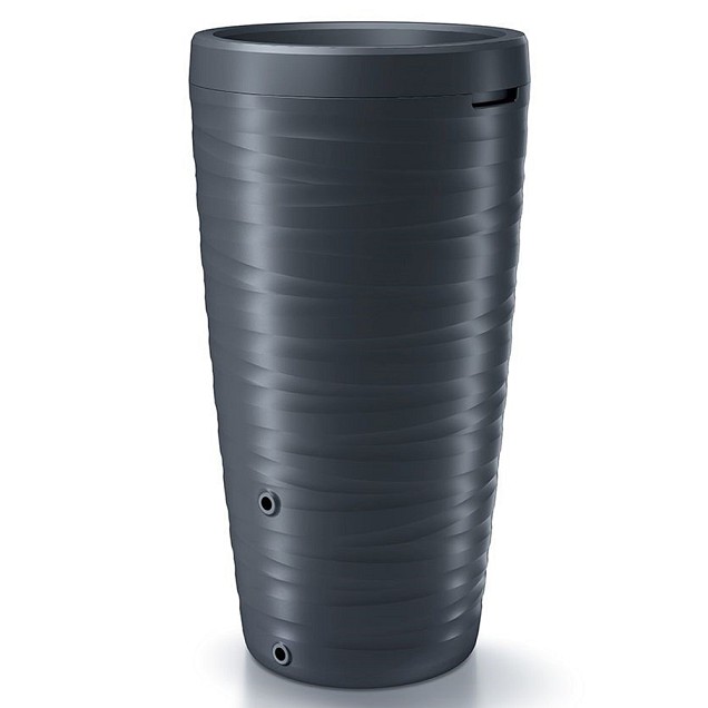 Maze regenton 2in1 240 liter antraciet ø59,3 x h.114 cm ~
