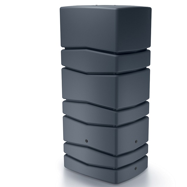 Aqua Tower regenton 650 liter antraciet ~