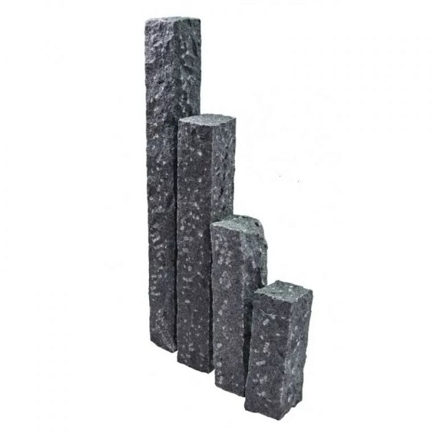 Tibet Dark Grey (G654) 50x12x12 cm (verticaal) (3x ruw, 3x gezaagd) (uitlopend 2026) OP=OP ~